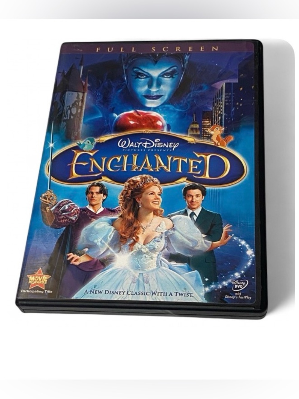 Disney Enchanted DVD Like New Case Giselle Family Musical Movie